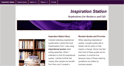 Desktop Screenshot of inspirationstation.info